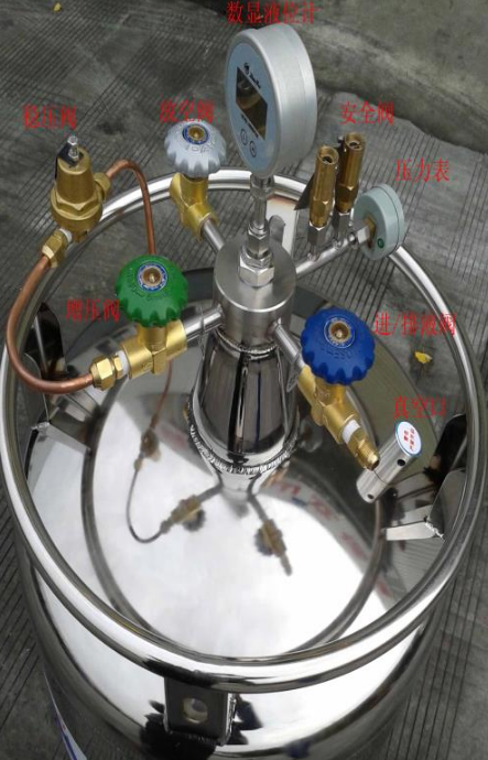 自增壓液氮罐各個(gè)閥門 自增壓液氮罐各個(gè)閥門